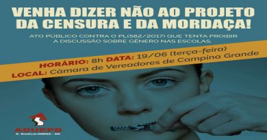 Movimentos sociais denunciam falsa e antidemocrática audiência pública sobre PL que proibe discussão sobre gênero nas escolas Movimentos sociais denunciam falsa e antidemocrática audiência pública sobre PL que proibe discussão sobre gênero nas escolas