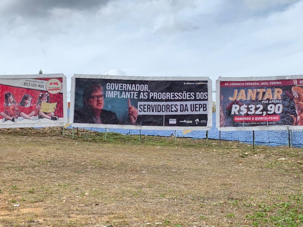 Outdoors Da Aduepb E Sintespb Cobram Do Governo Defini O Para