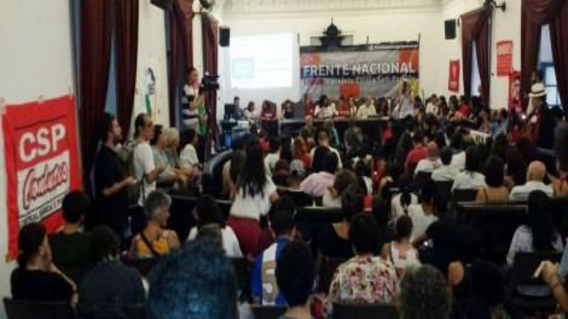 Frente Nacional contra o Projeto Escola Sem Partido é lançada no Rio de Janeiro