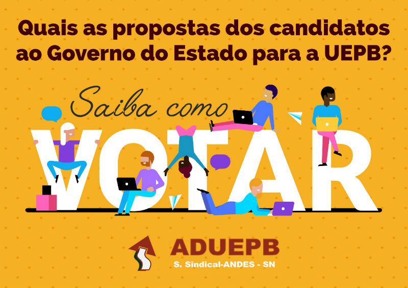 Quatro candidatos ao governo da Paraíba assumem compromissos com a autonomia da UEPB e melhorias salariais para os docentes