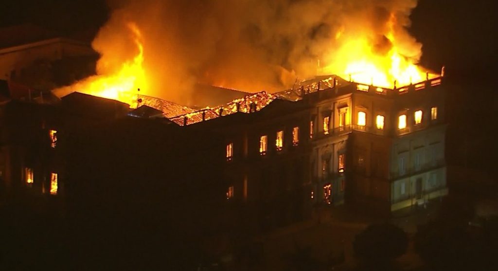 Nota da diretoria do ANDES-SN sobre o incêndio do Museu Nacional (RJ)