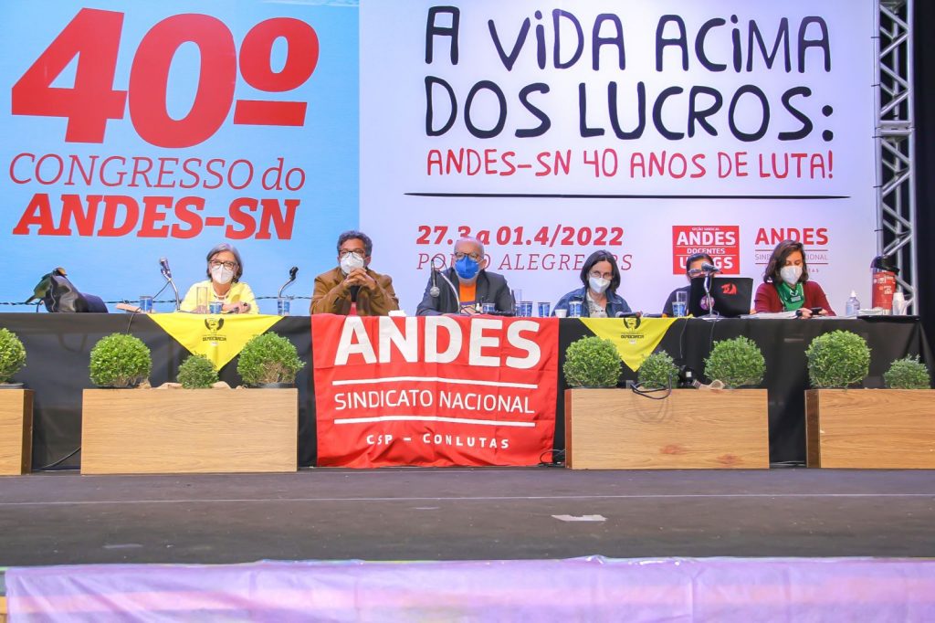 Aprovação de moções e Carta de Porto Alegre encerram 40° Congresso do ANDES-SN