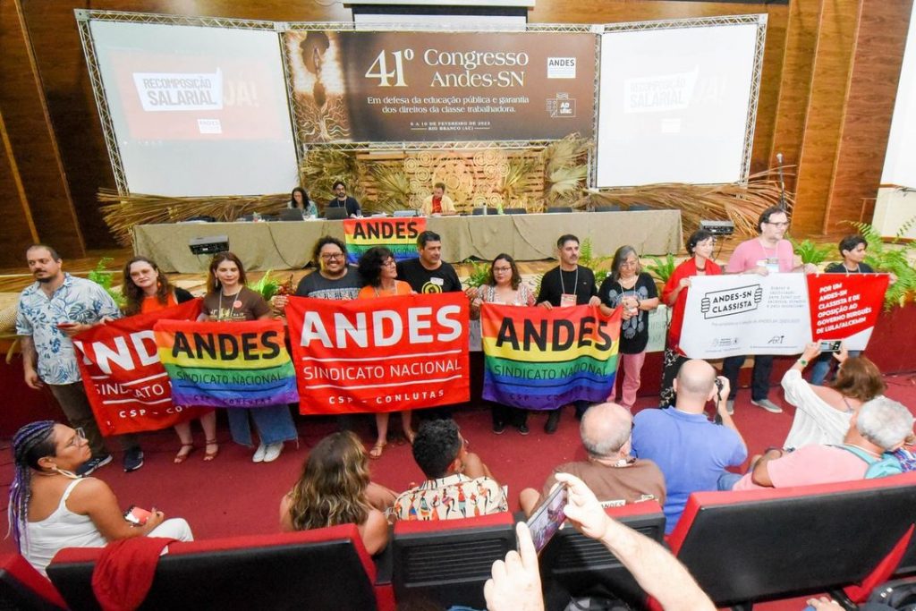 Quatro chapas participam da eleição para nova diretoria do ANDES-SN.